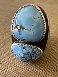 Image 3 of Heavy Cast Golden Hills Ring size 11.5