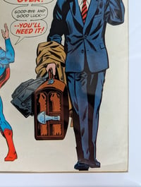 Image 2 of 1976 Vintage Superman #296 Framed Comic | 50 Year Old DC Wall Art | Bronze Age Key Storyline