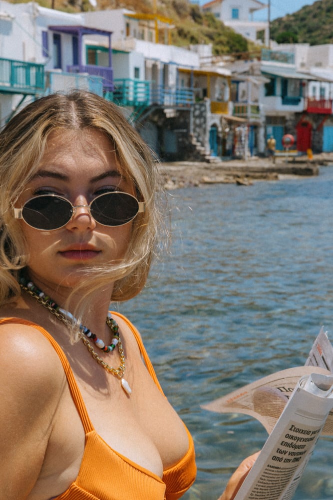 Image of Chunky links necklace - with pavé carabiner 