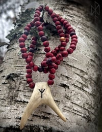 Image 1 of Ingwaz Intentions & Awakening Algiz Rune Meditation Malas