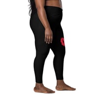 Image 5 of Crossover leggings with pockets