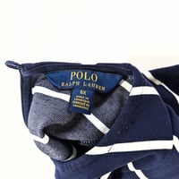 Image 5 of Polo Ralph Lauren Girls Striped Ruffled Ponte Dress