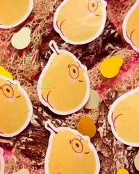 Sticker Poire à fesses