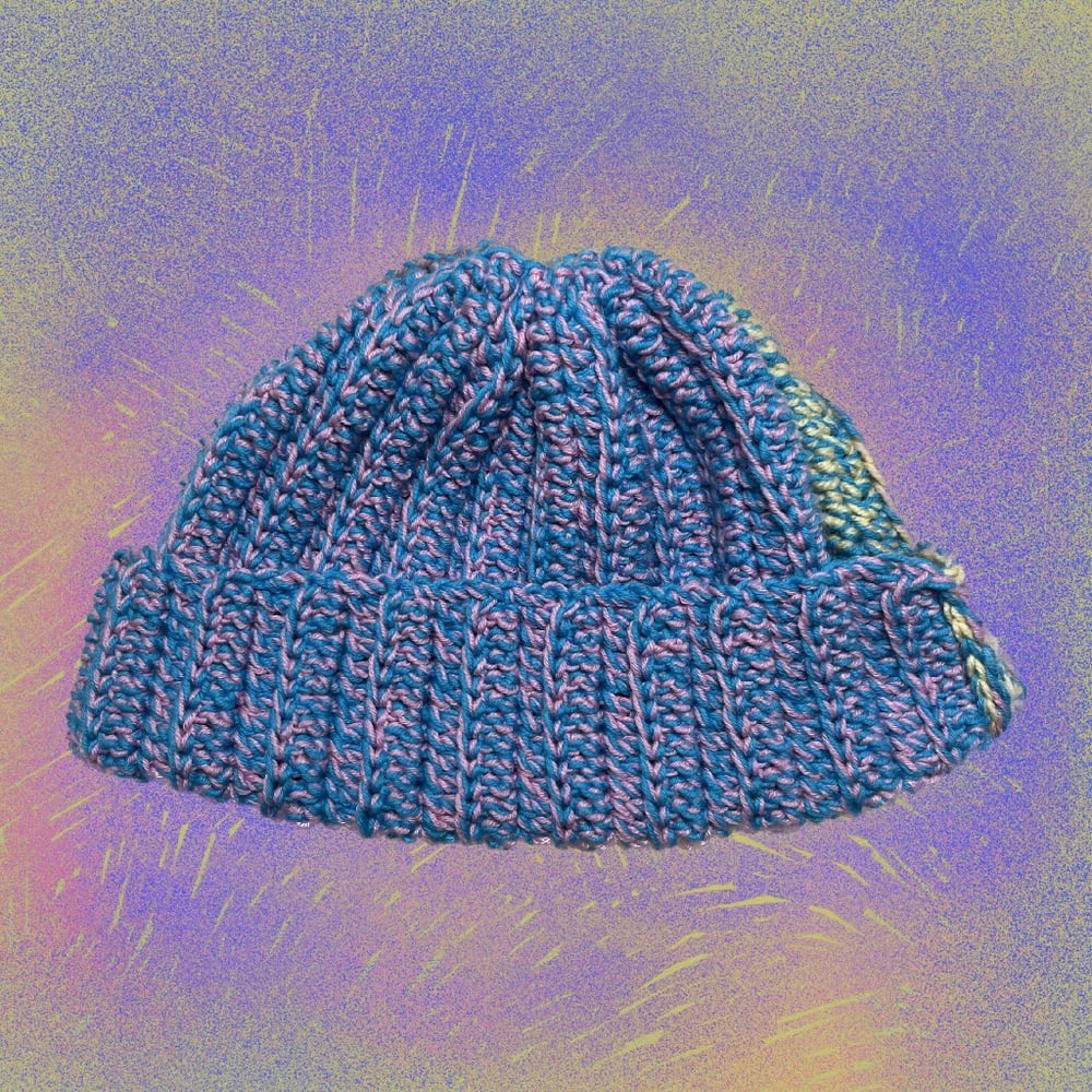 Image of Crocheted beanie 33