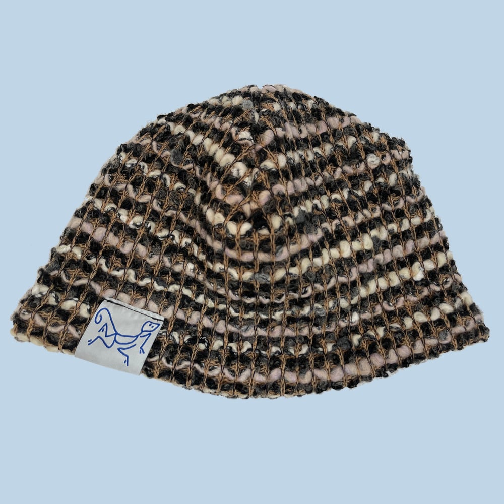 Image of STRIPED KNIT BEANIE