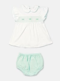 Image 4 of Smocked jam pant set 