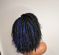 Image 3 of Twist wig closure  lace Braids wig
