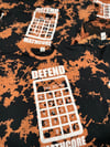 Tie dye DEFEND MATHCORE t-shirt