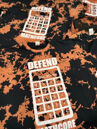 Image 2 of Tie dye DEFEND MATHCORE t-shirt