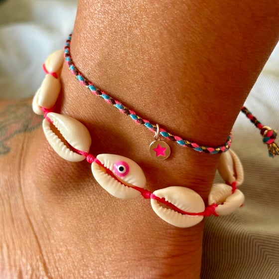 Image of BRACCIALE/CAVIGLIERE SHELL EYE