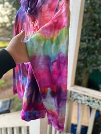 Image 3 of MEDUIM Mom I’m Scared Come Pick Me Up Tie Dye Hooodie