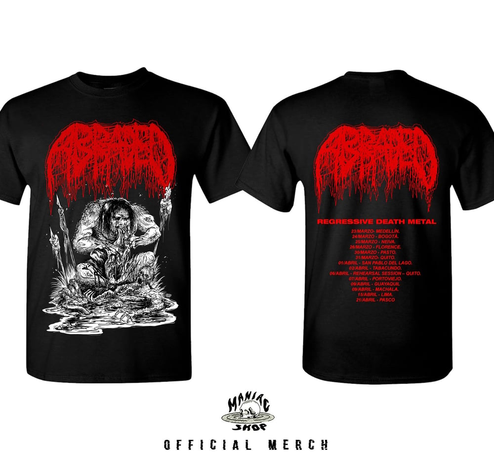 Abraded South American Tour Shirt 