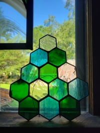 Image of Large Green Honeycomb 