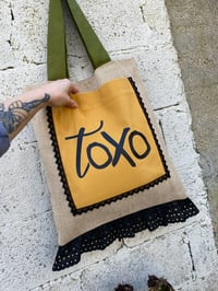 Image 1 of Bolsiña feita a man. TOXOsaco. Deseñi exclusivo!