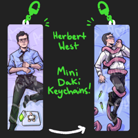 Herbert West MINI Daki Keychains! (PREORDER!)