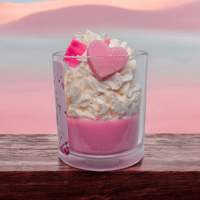 Image 4 of Handmade Valentines Candle, Sweet Love