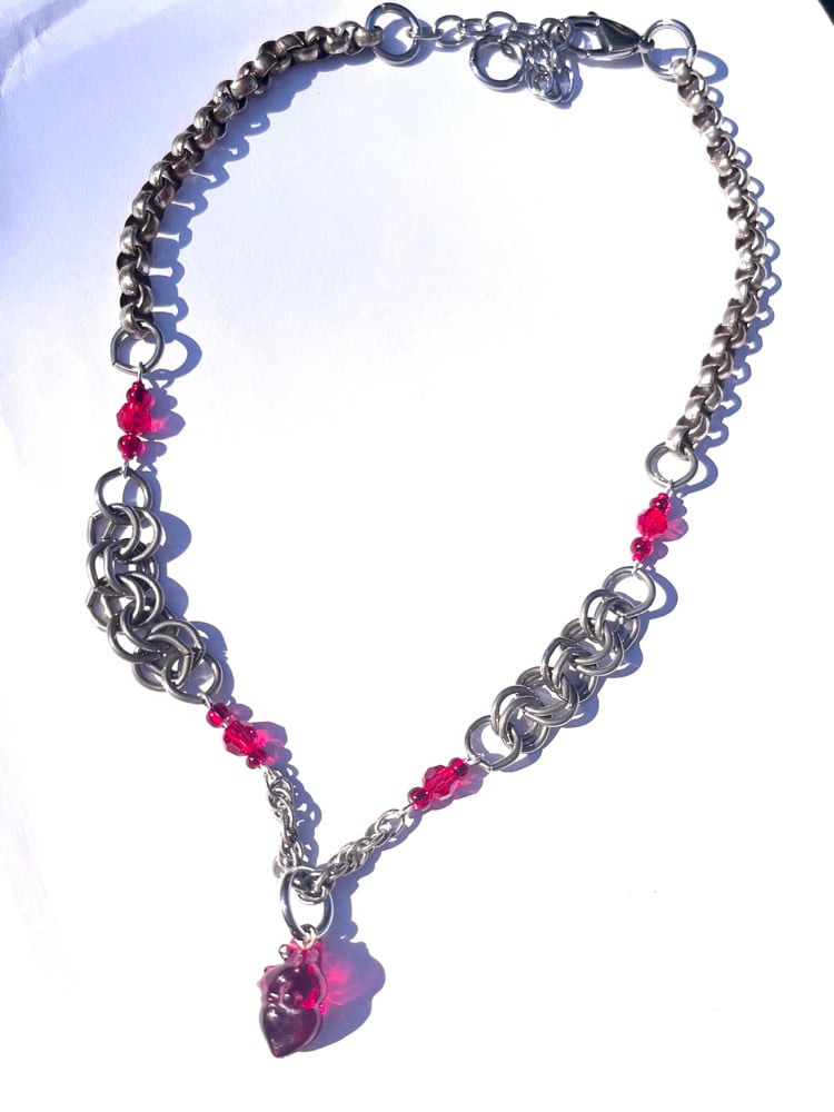 Blood Drop Necklace Fussy Louise