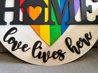 Image 2 of Pride LGBTQ Door Hanger