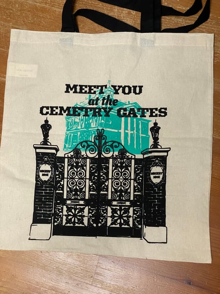Image of Cemetry Gates Tote Bag