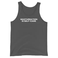 Image 3 of Masturbation Is Self-Care Tank Top