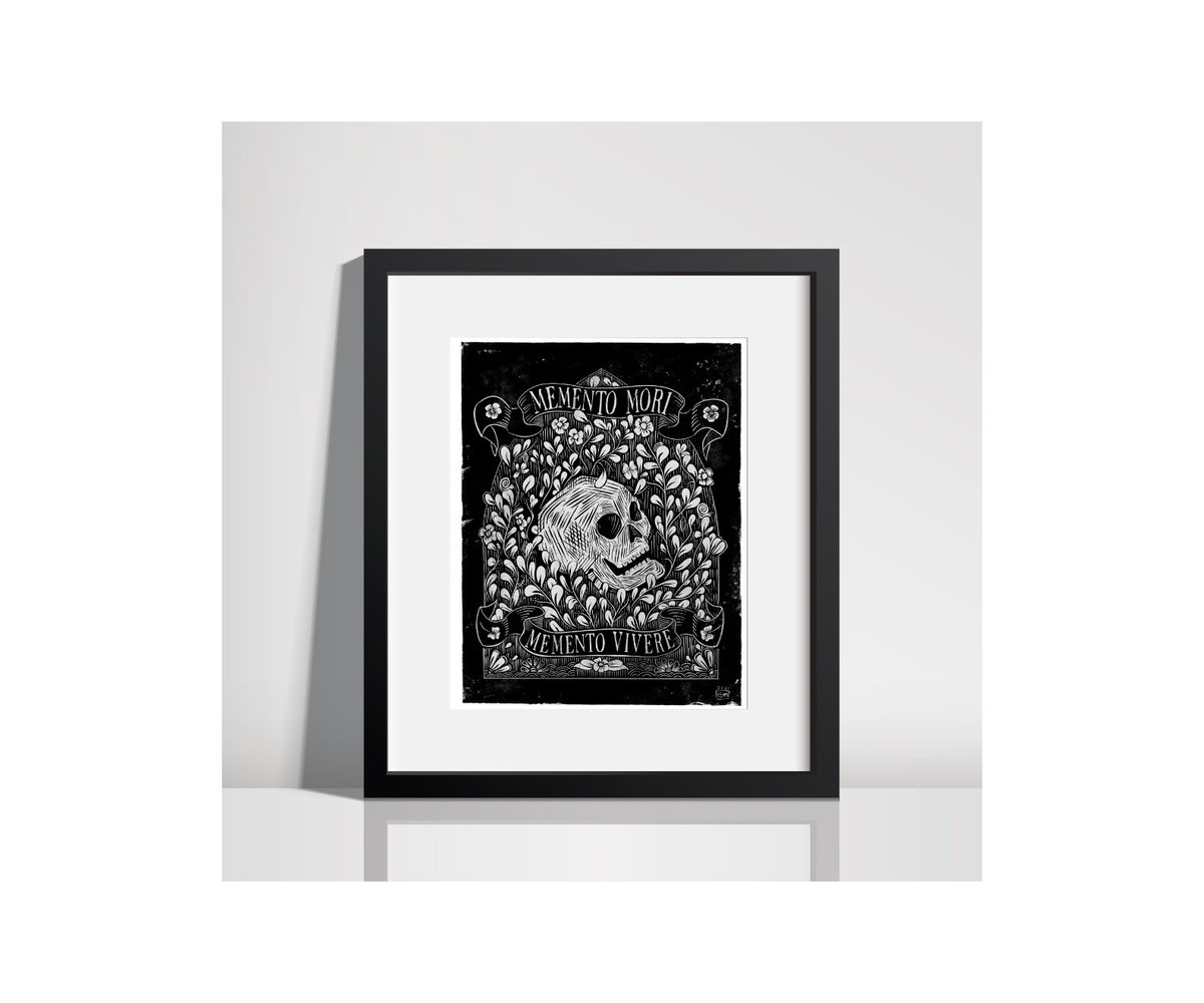 Memento Mori, Memento Vivere Art Board Print for Sale by Antrhopoid  Emporium