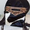 Cow Fringe Cross body 