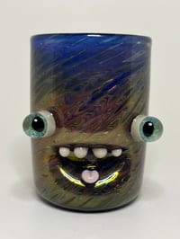 Image 1 of gold and silver wrap and twist cup