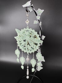 Image 1 of Spearmint Dragonfly Dreamcatcher