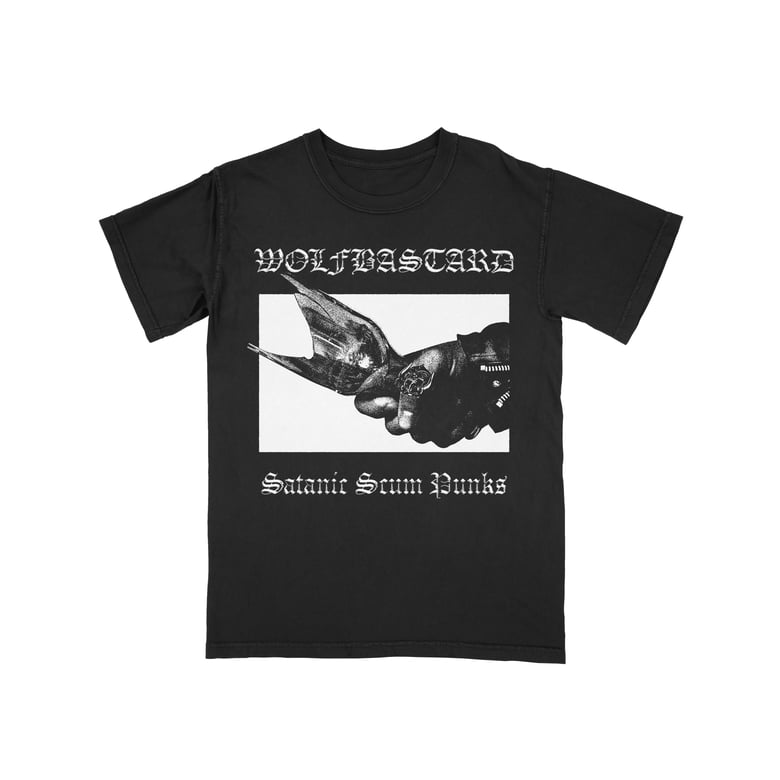 Image of SATANIC SCUM PUNKS ALBUM SHIRT