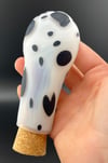 Dalmatian paw jar 