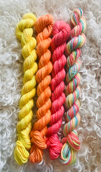 Image 7 of Hand Dyed Alpaca Yarn Packs