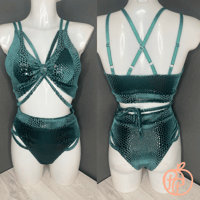 Image 4 of Pearl set - Forest green snake 