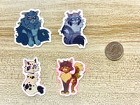 Image 3 of 2" Warriors Medicine Cats Stickers