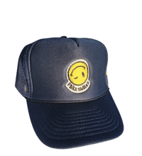 Image 1 of Navy blue trucker hat 