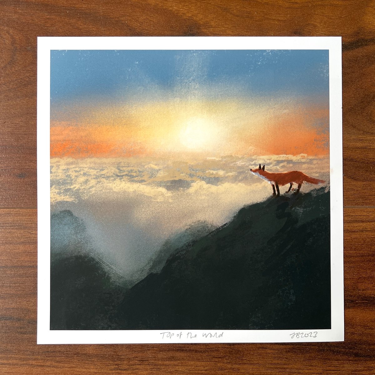 Image of Top Of The World - Archive Quality Print
