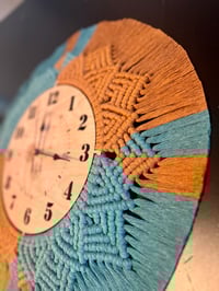 Image 2 of Knot on Time - Macrame Clock