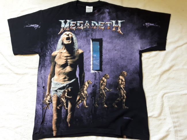 1991 Megadeth T-Shirt.