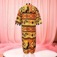 Image 2 of Geometric & Animal Print Geometric & Animal Print Open Front Top