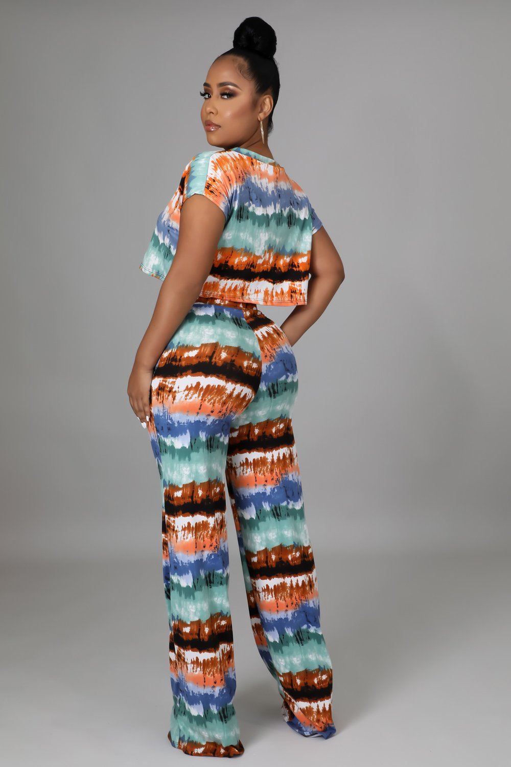 Image of TROPIC LOUNGE PANTS SET(SMALL-3X)