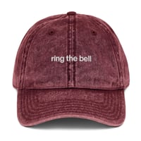 Image 10 of Ring The Bell Vintage Cotton Twill Cap