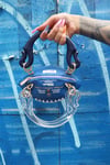 MINI BLUE FOOTBALL BALLBAG