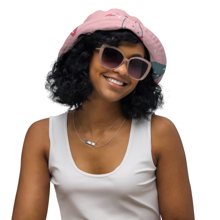 Berry, Berry Cute Reversible Bucket Hat Image 4