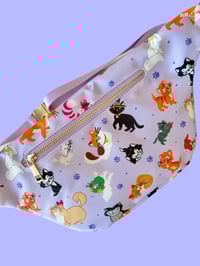 Image 2 of Fancy Felines XL Belt Bag | Matching Accessories Available | SMC Exclusive