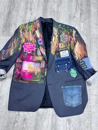 Image 1 of Custom painted Faith over Fear Blazer