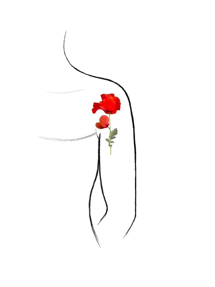 Image of Poppy Tattoo #1 