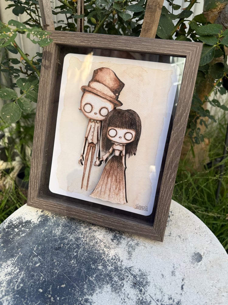 Image of “Together” shadow box