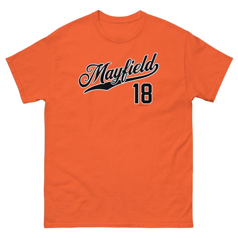 Image of Mayfield Baltimore T-Shirt 21218 Mens (Orange)