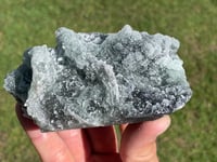 Image 17 of Green Fluorite With Sugar Quartz Specimen #1589 