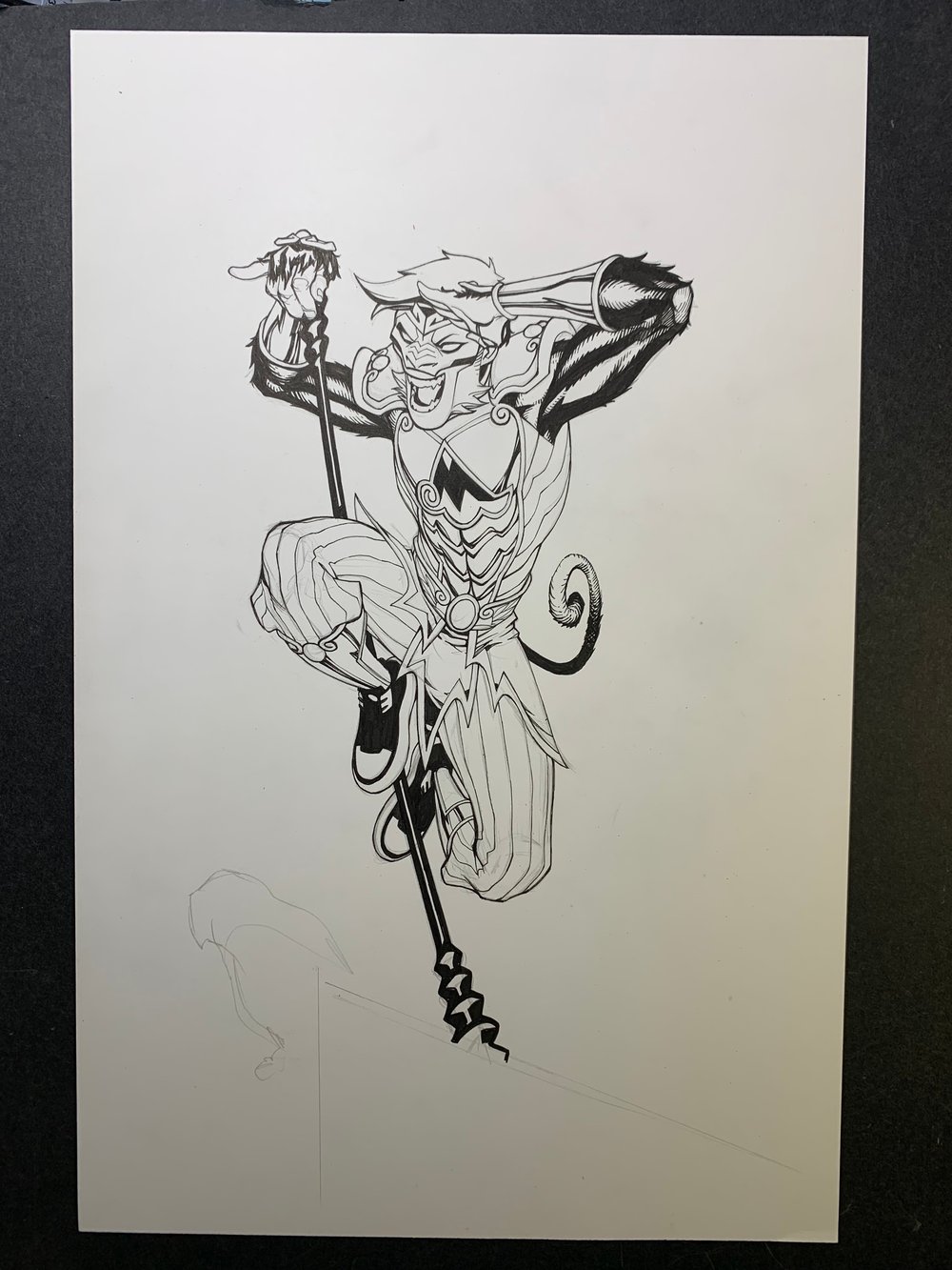 Image of MONKEY PRINCE #1 cover prelim B