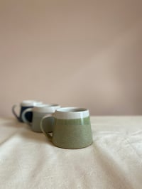 Image 2 of Tapered mug green